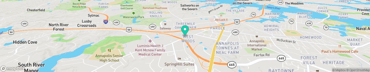 ev charging station on the map