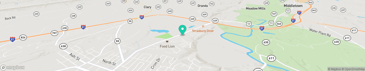 ev charging station on the map
