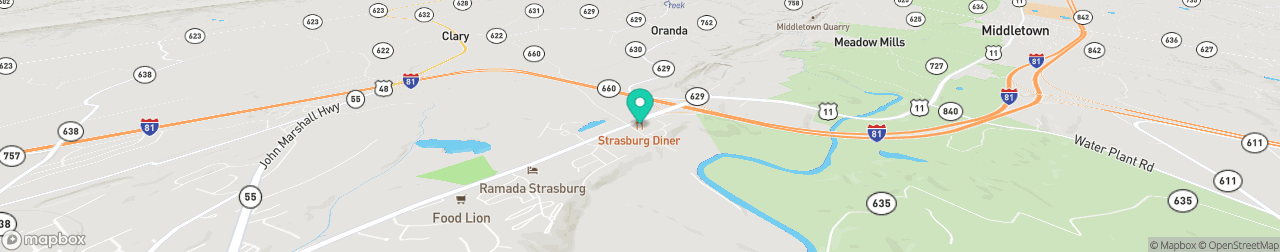 ev charging station on the map