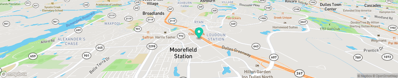 ev charging station on the map