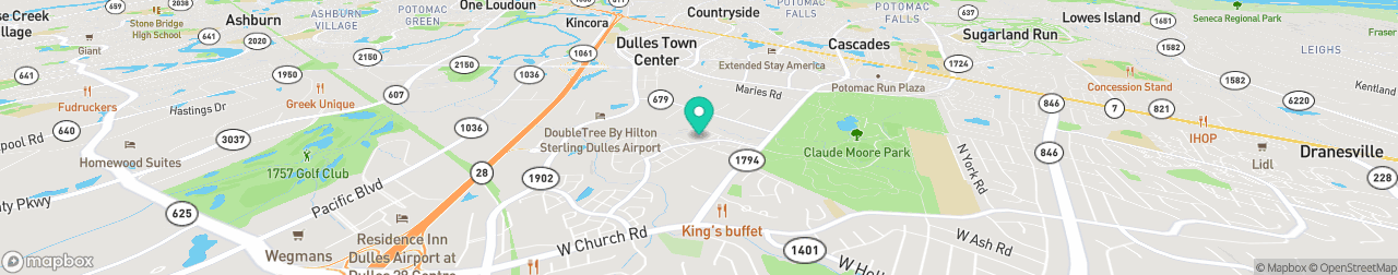 ev charging station on the map