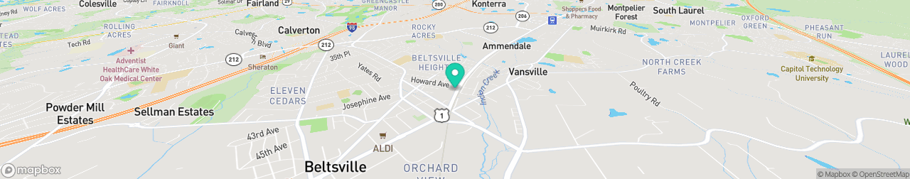 ev charging station on the map