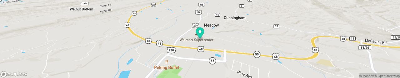ev charging station on the map