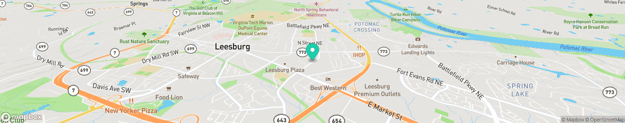 ev charging station on the map