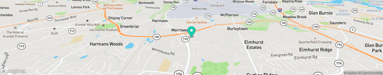ev charging station on the map