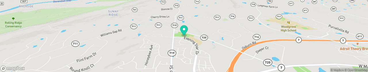 ev charging station on the map