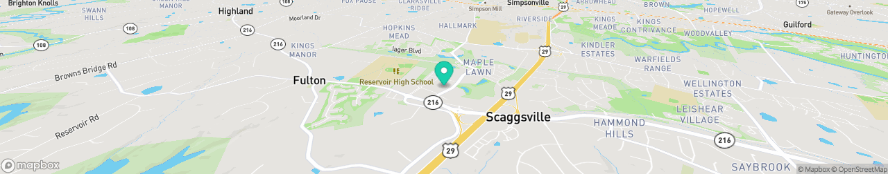 ev charging station on the map