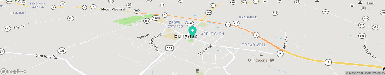 ev charging station on the map
