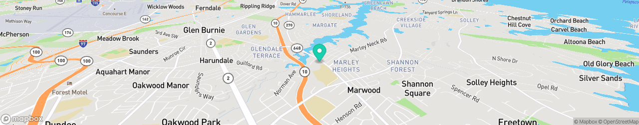 ev charging station on the map