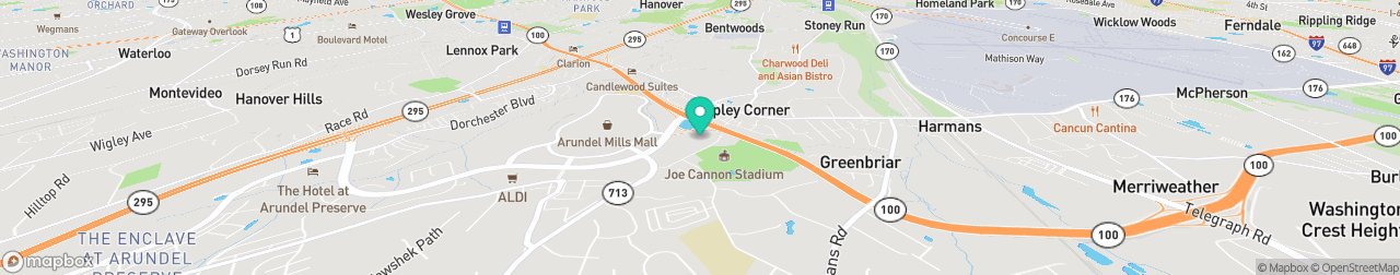 ev charging station on the map