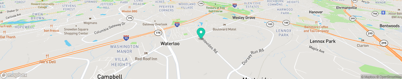 ev charging station on the map