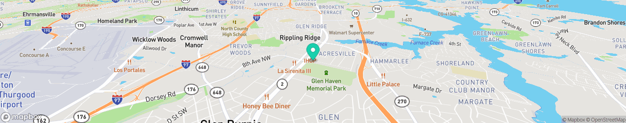 ev charging station on the map