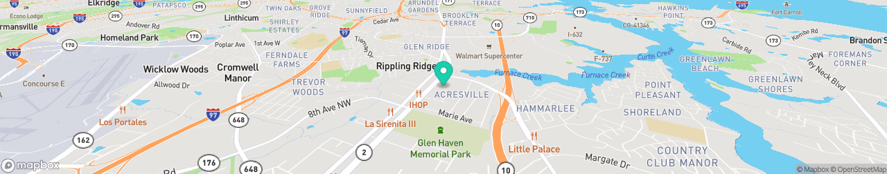 ev charging station on the map