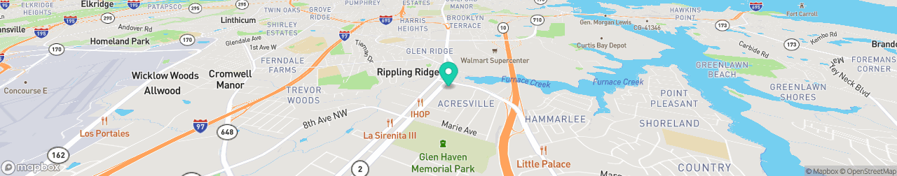 ev charging station on the map