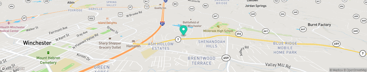 ev charging station on the map
