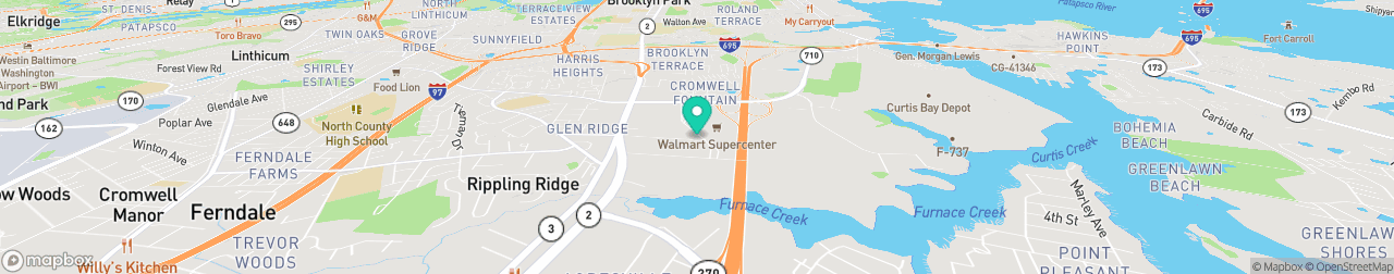 ev charging station on the map