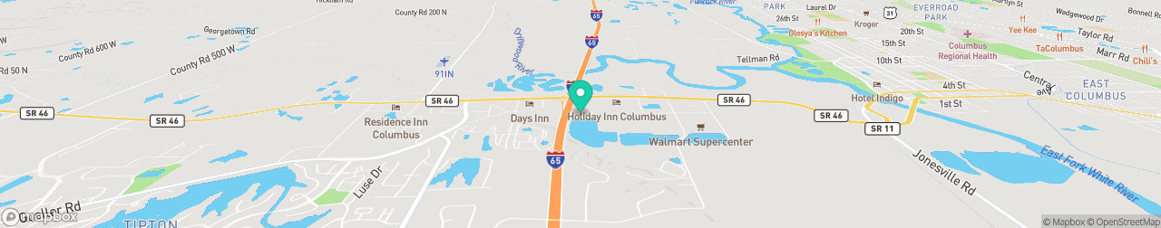 ev charging station on the map