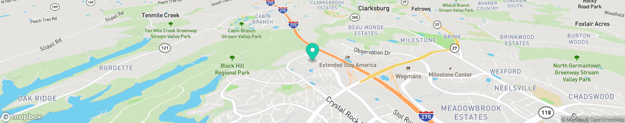 ev charging station on the map