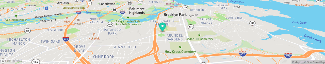 ev charging station on the map