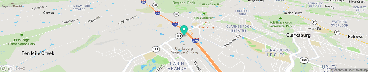 ev charging station on the map