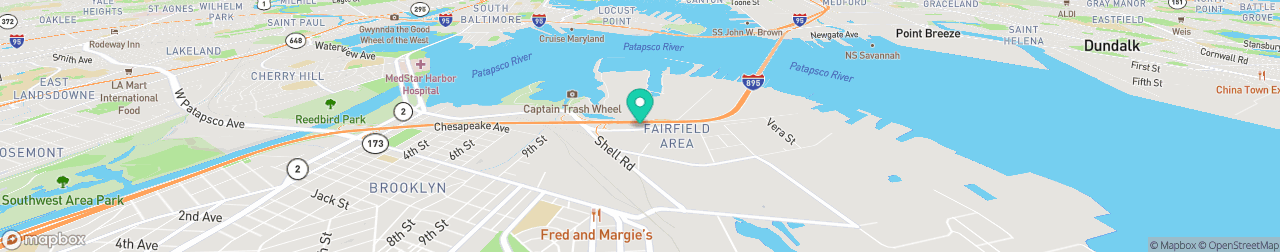 ev charging station on the map