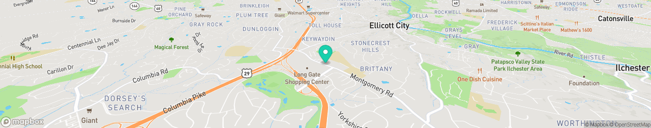 ev charging station on the map
