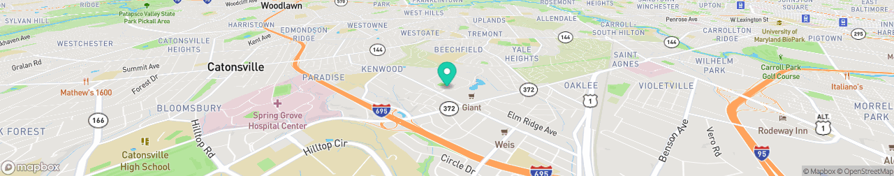 ev charging station on the map