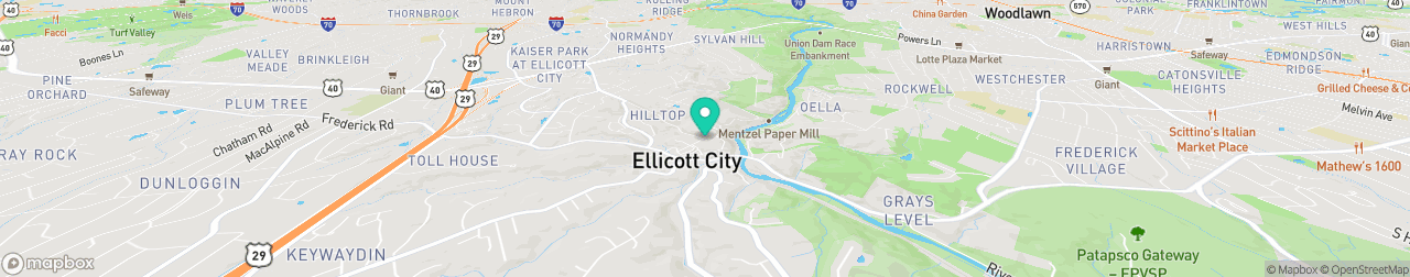 ev charging station on the map
