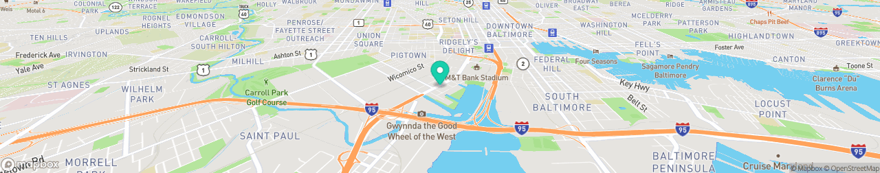 ev charging station on the map
