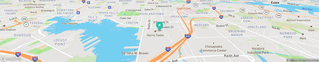 ev charging station on the map