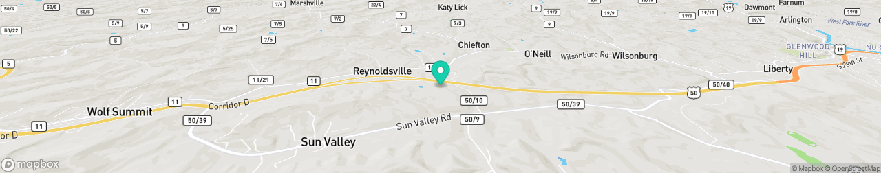 ev charging station on the map