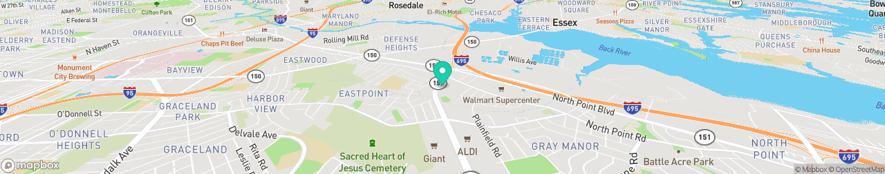 ev charging station on the map