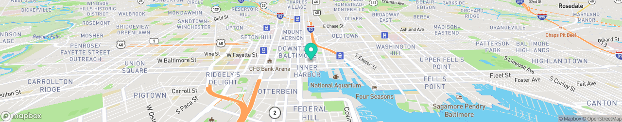 ev charging station on the map