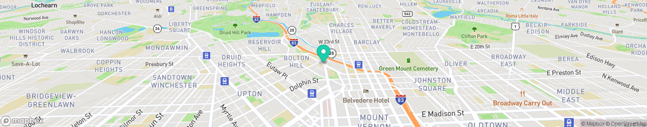 ev charging station on the map