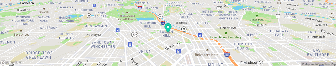 ev charging station on the map
