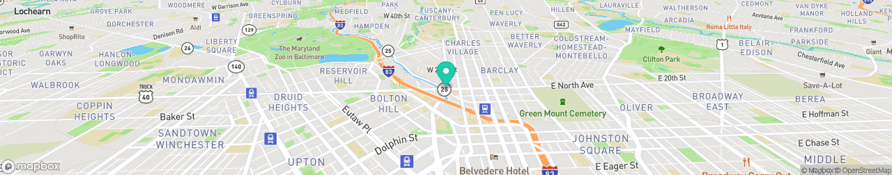 ev charging station on the map