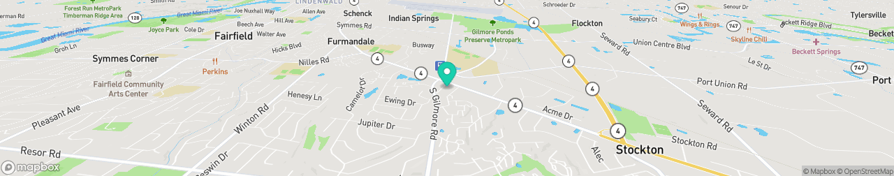 ev charging station on the map