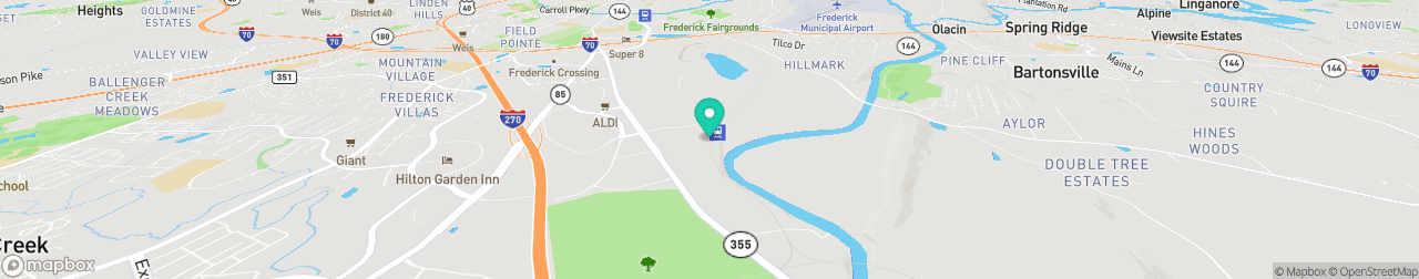 ev charging station on the map