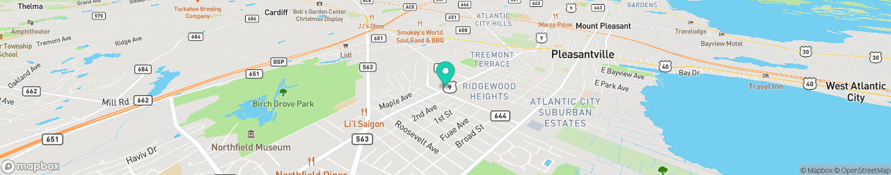 ev charging station on the map