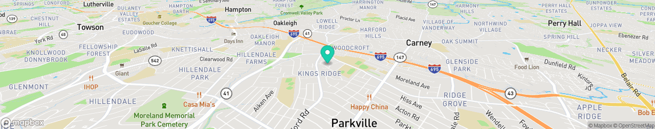 ev charging station on the map