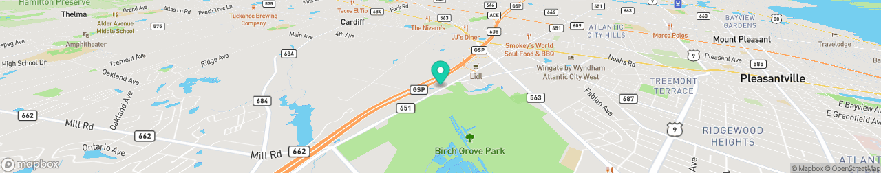 ev charging station on the map