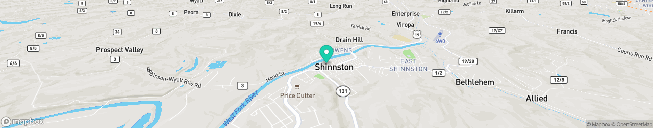 ev charging station on the map