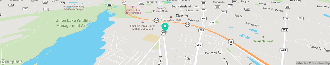 ev charging station on the map