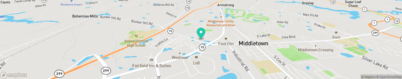ev charging station on the map