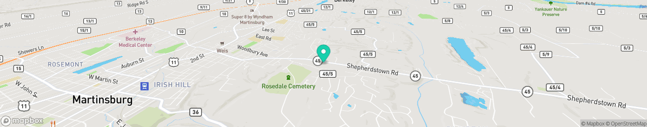 ev charging station on the map
