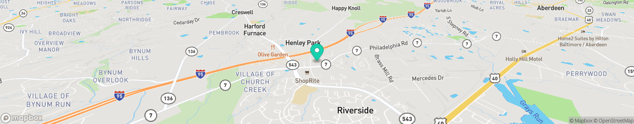 ev charging station on the map