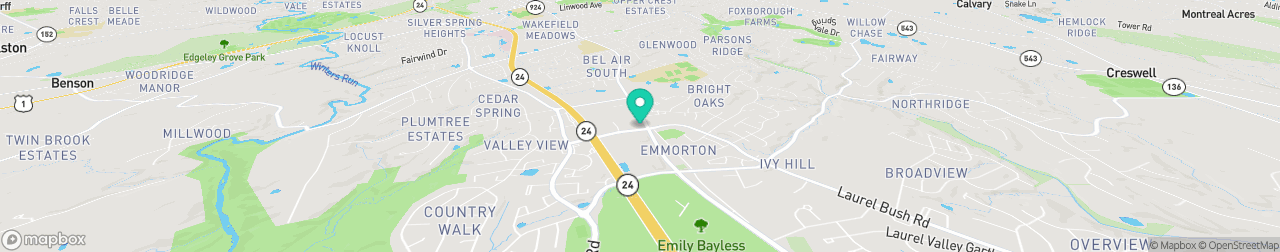 ev charging station on the map