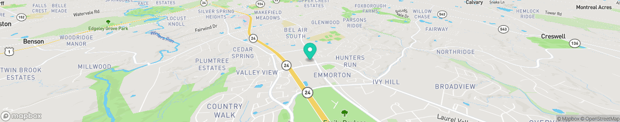 ev charging station on the map