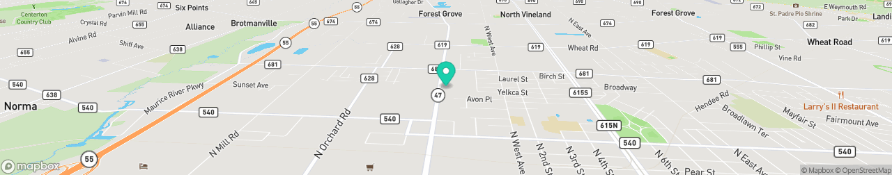 ev charging station on the map