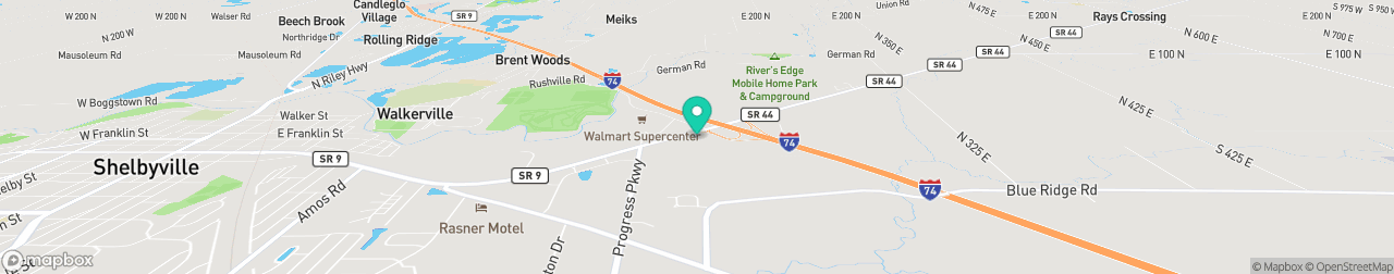 ev charging station on the map